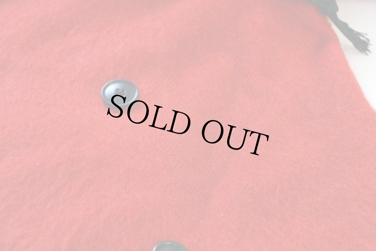 画像8: 40s 英国製 HUDSON'S BAYハドソンズベイ ウール ブランケット コート 赤 (8)