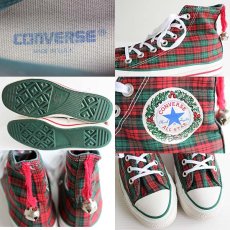 画像3: 90s USA製 CONVERSEコンバース ALL STARオールスター HI クリスマス限定 チェック 6 (3)