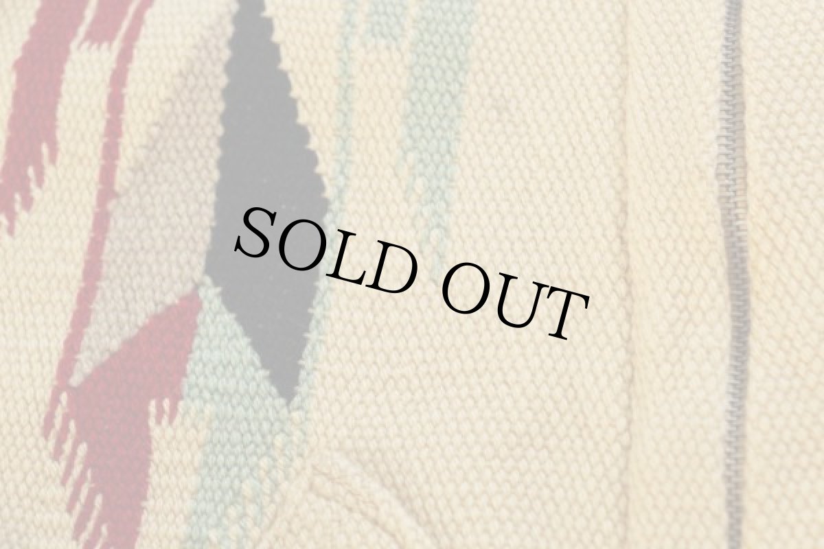 画像4: 40s UNKNOWN ネイティブ柄 チマヨ ラグ ベスト (4)