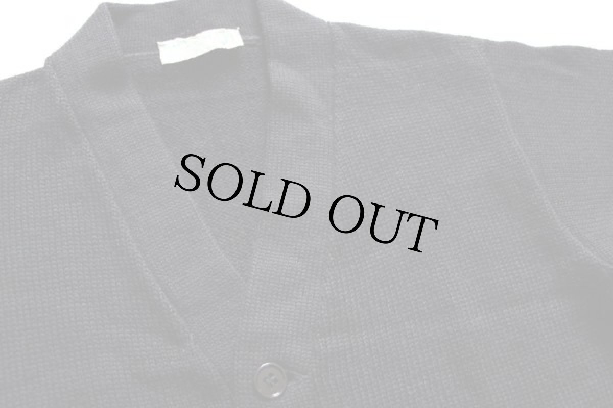 画像3: 50s IMPERIAL レタードカーディガン 黒 34 (3)