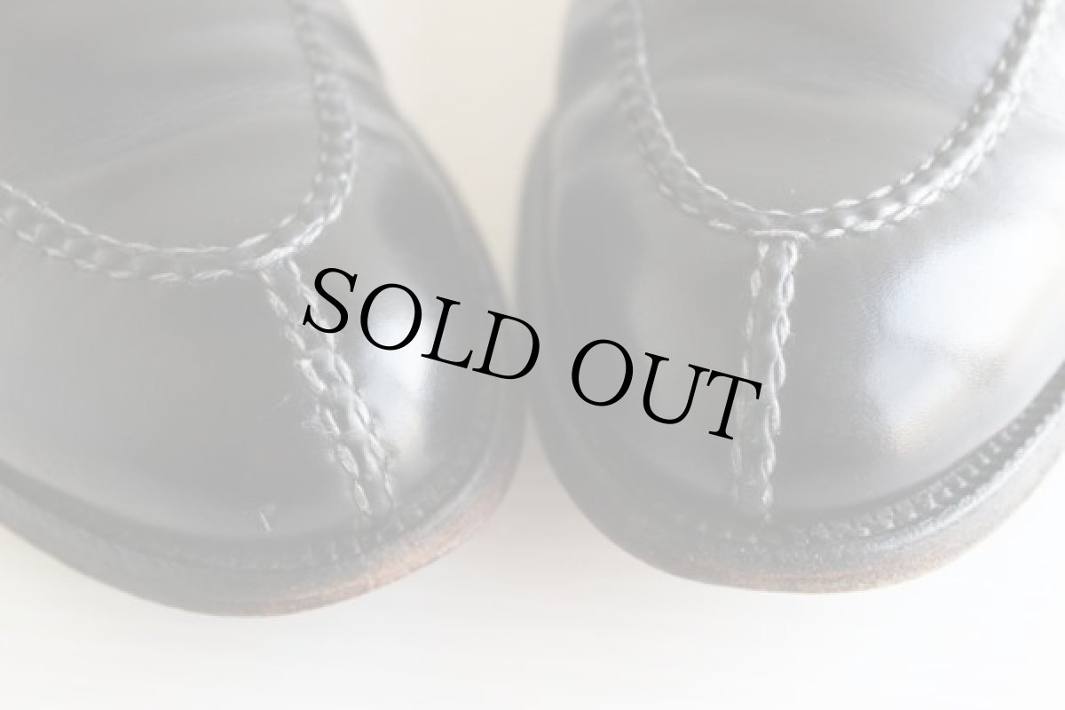 画像7: USA製 Aldenオールデン スプリットトゥ レザーシューズ 黒 10★革靴 (7)