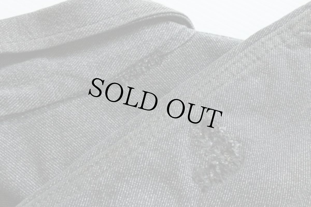 画像9: 50s Rail Chief ブラックシャンブレー ワークジャケット (9)