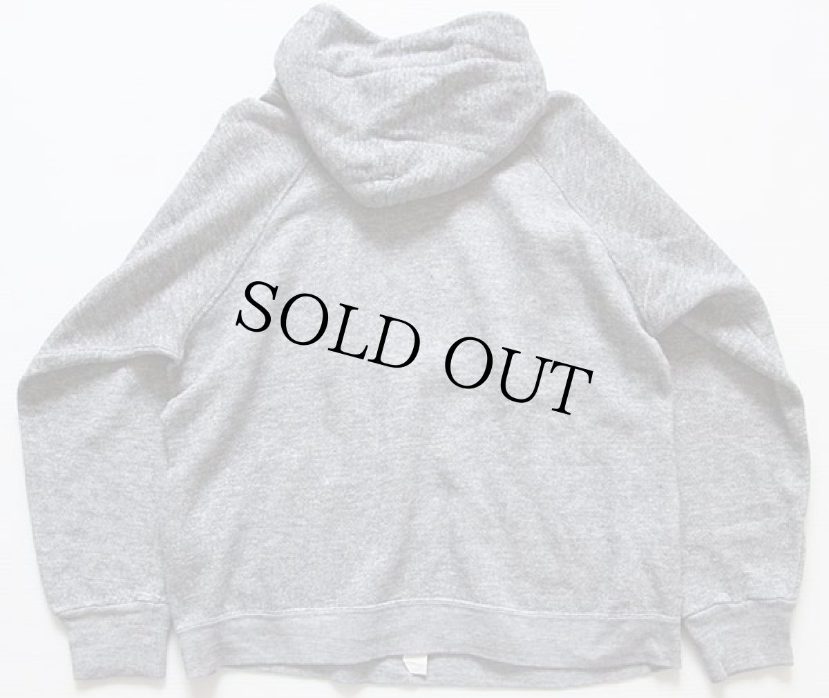 画像2: 70s ウイングフット スウェットパーカー グレー (2)