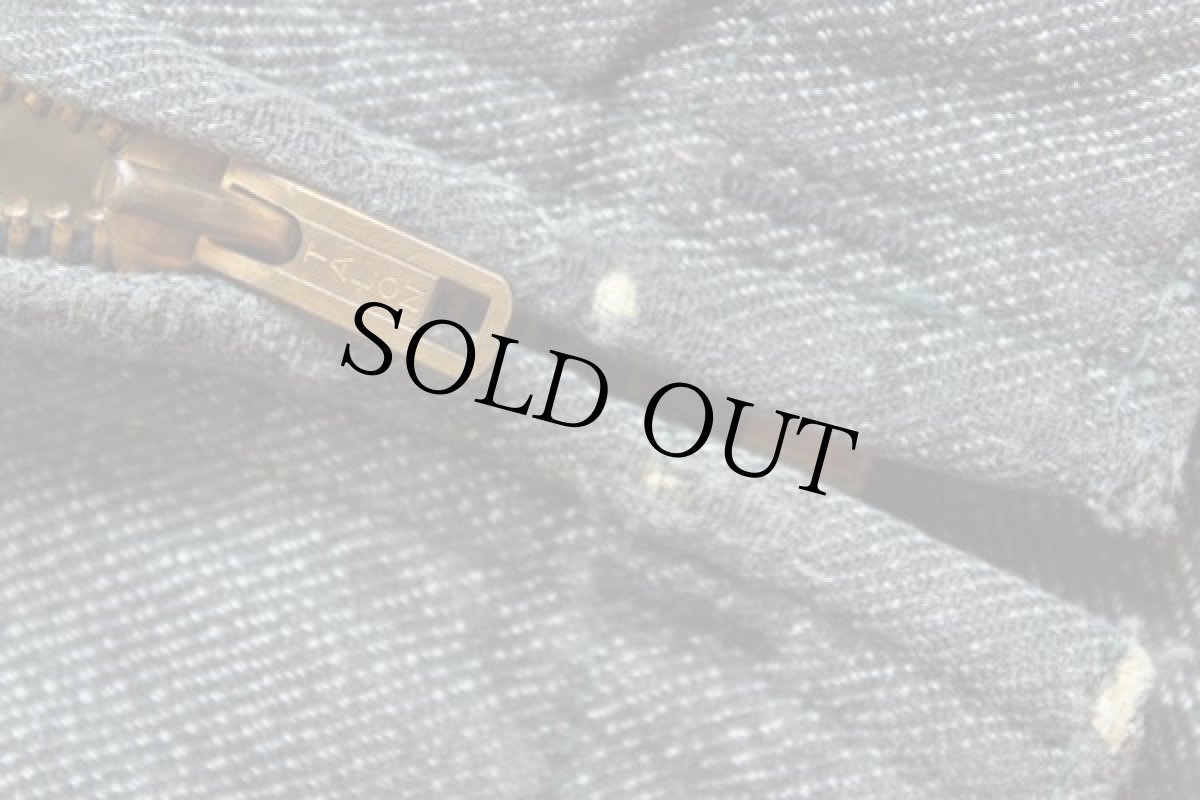 画像6: 50s Rail Chief ブラックシャンブレー ワークジャケット (6)