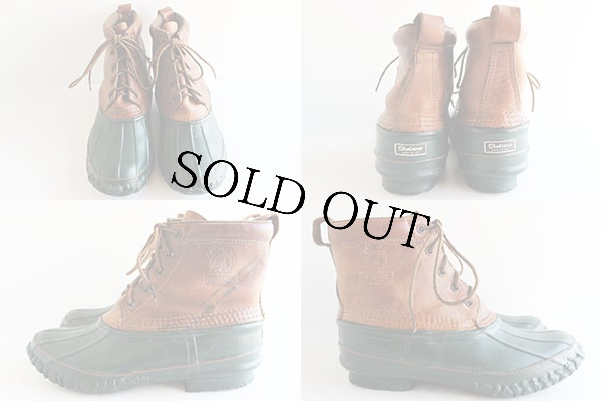 画像2: USA製 LaCrosseラクロス 5ホール ガムシューズ 8★ビーンブーツ (2)