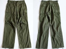 画像1: デッドストック★60s 米軍 U.S.ARMY ジャングルファティーグパンツ ノンリップ 3rd R-M (1)