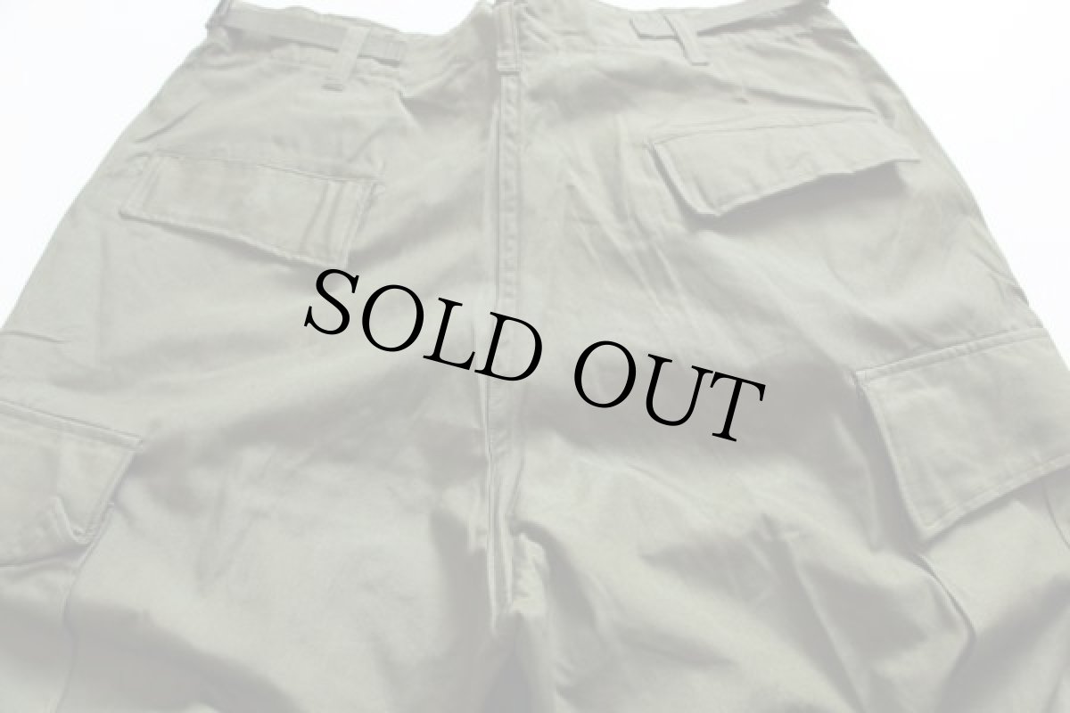 画像4: デッドストック★60s 米軍 U.S.ARMY ジャングルファティーグパンツ 3rd ノンリップ R-M (4)