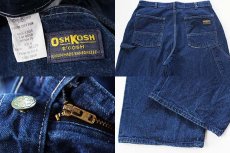 画像3: 90s USA製 OSHKOSH B'GOSH デニム ペインターパンツ 34/29 (3)