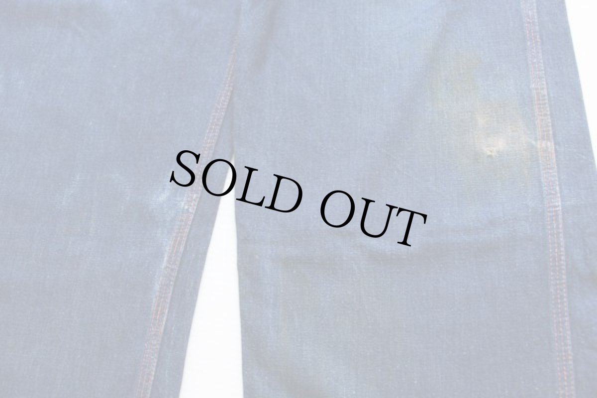 画像7: 50s W.T.GRANT コーンデニム ペインターパンツ w35★コーンミルズ (7)