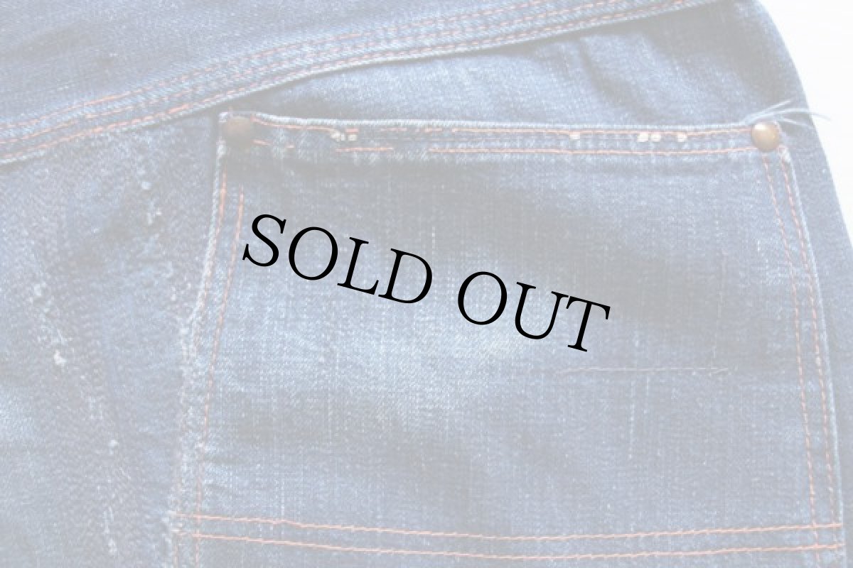 画像6: 50s W.T.GRANT コーンデニム ペインターパンツ w35★コーンミルズ (6)