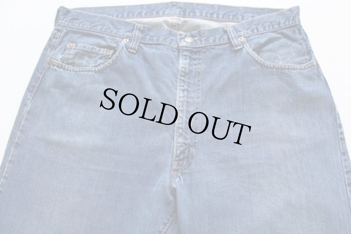 画像2: 70s USA製 Levi'sリーバイス 505 シングル 66前期 デニムパンツ w38 (2)
