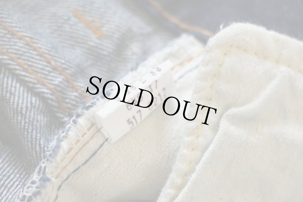 画像7: 70s USA製 Levi'sリーバイス 517 シングル 66前期 デニムパンツ W36 L34★ブーツカット (7)