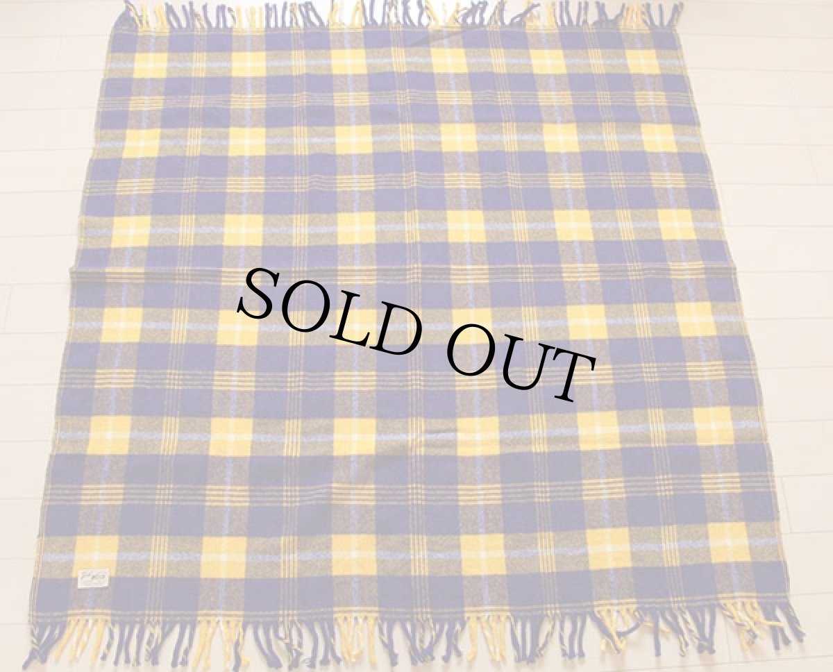 画像2: 60s Faribo 100周年 タータンチェック ウールブランケット (2)