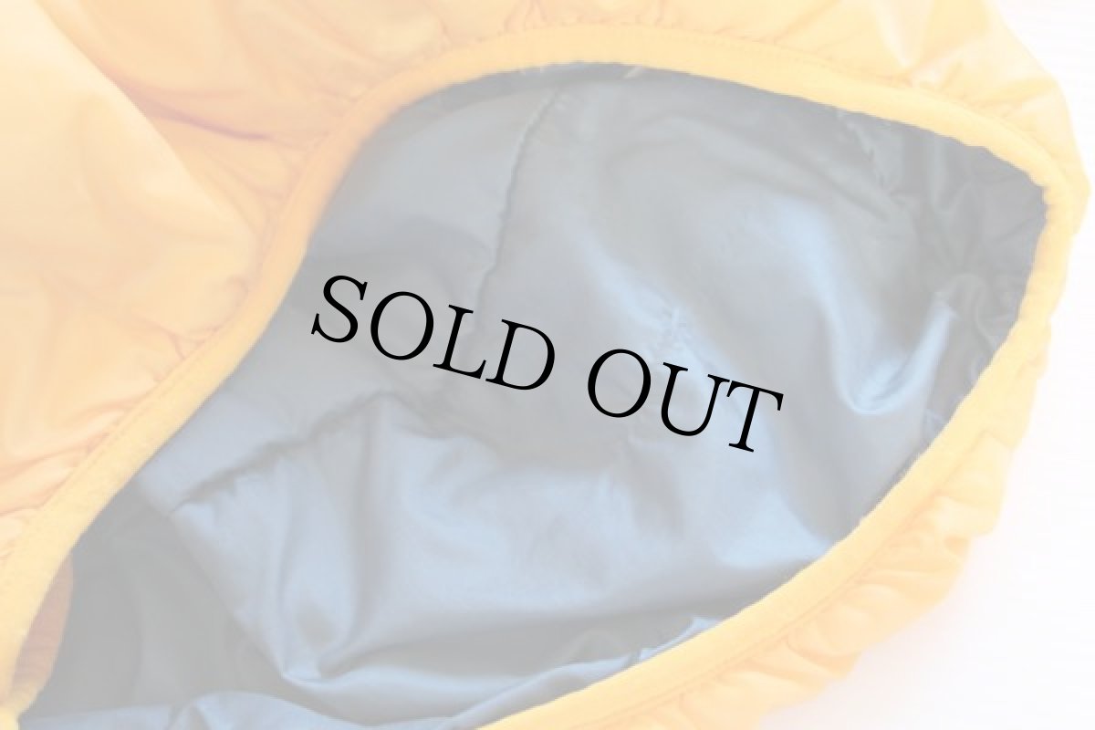 画像6: 90s USA製 patagoniaパタゴニア ナイロン プルオーバー パフボールジャケット マンゴー S (6)