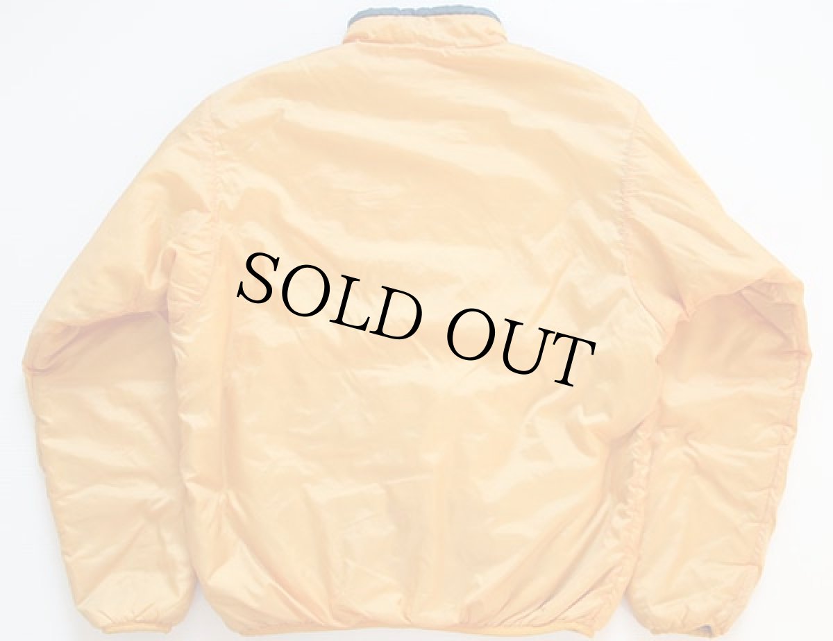 画像2: 90s USA製 patagoniaパタゴニア ナイロン プルオーバー パフボールジャケット マンゴー S (2)