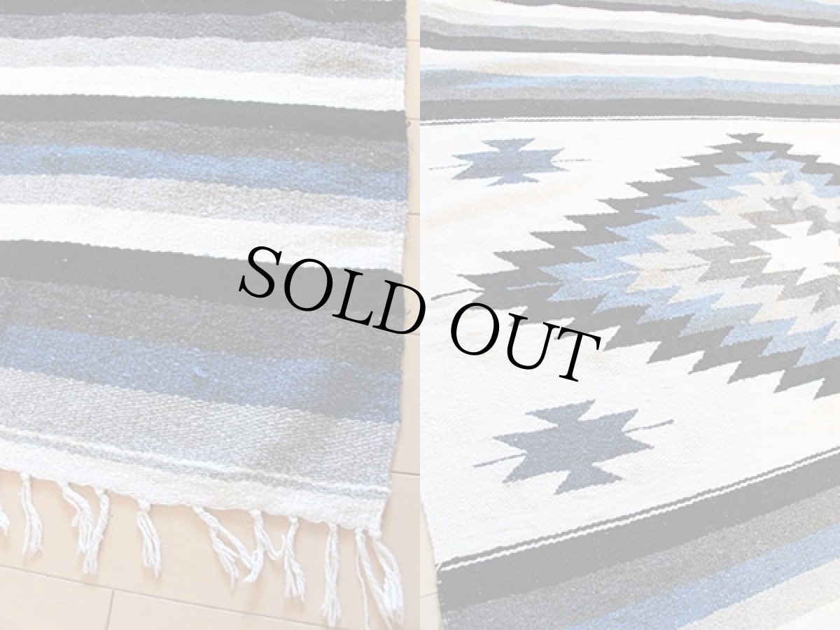 画像3: ネイティブ柄 メキシカン ラグ★A (3)