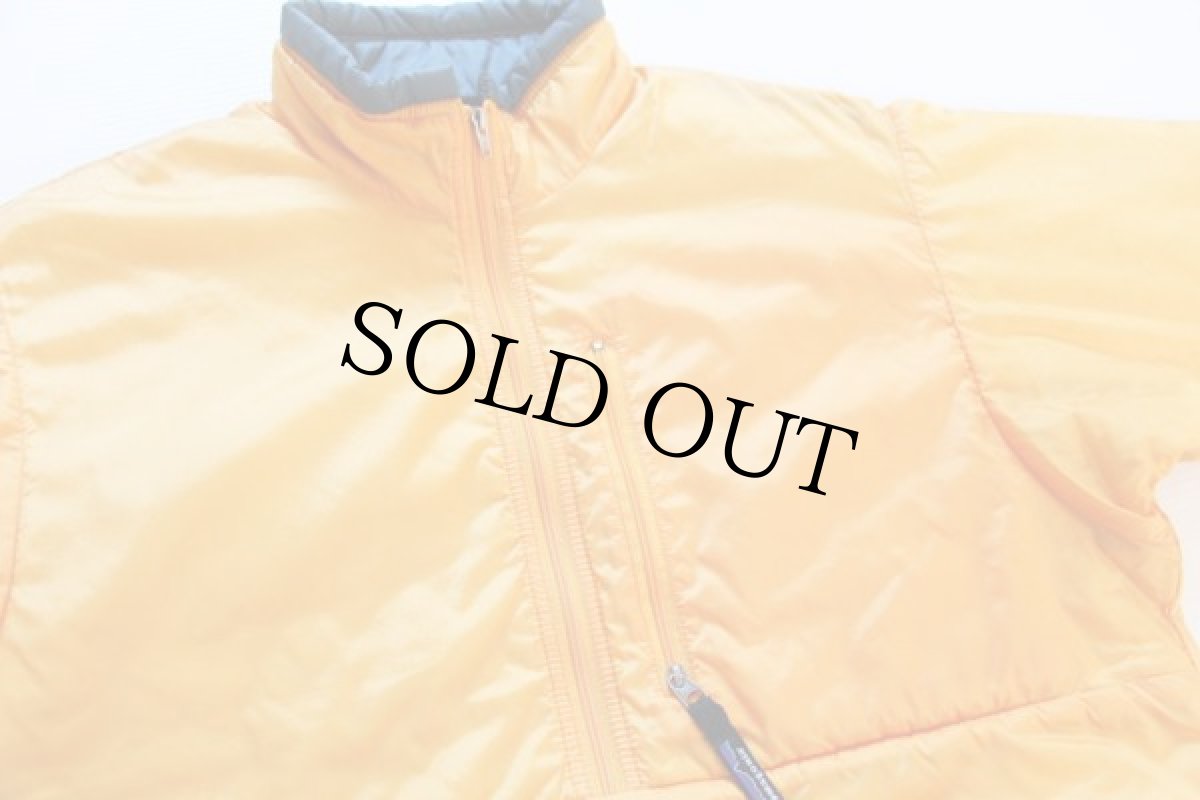 画像3: 90s USA製 patagoniaパタゴニア ナイロン プルオーバー パフボールジャケット マンゴー S (3)