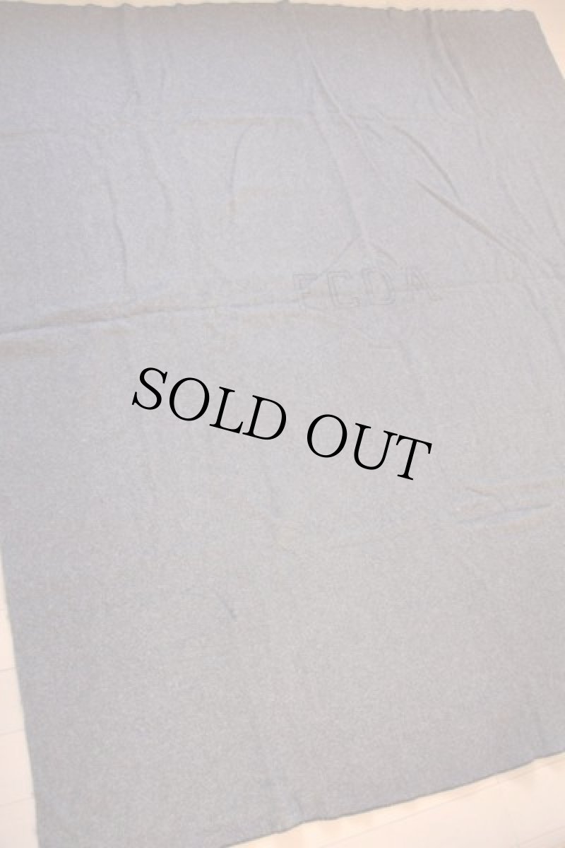 画像2: 50s 米軍 F.C.D.A ウール ブランケット (2)