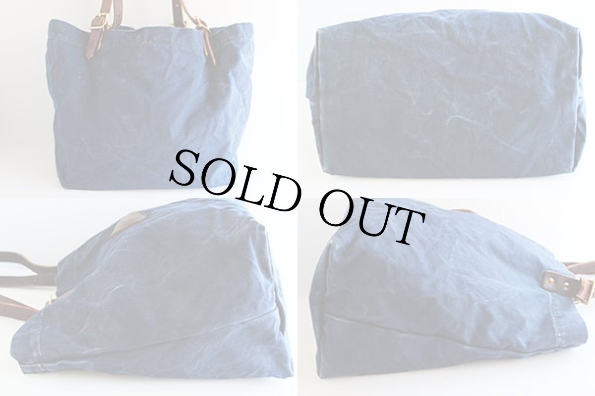 画像2: USA製 DULUTH PACKダルースパック キャンバス トートバッグ 紺 (2)