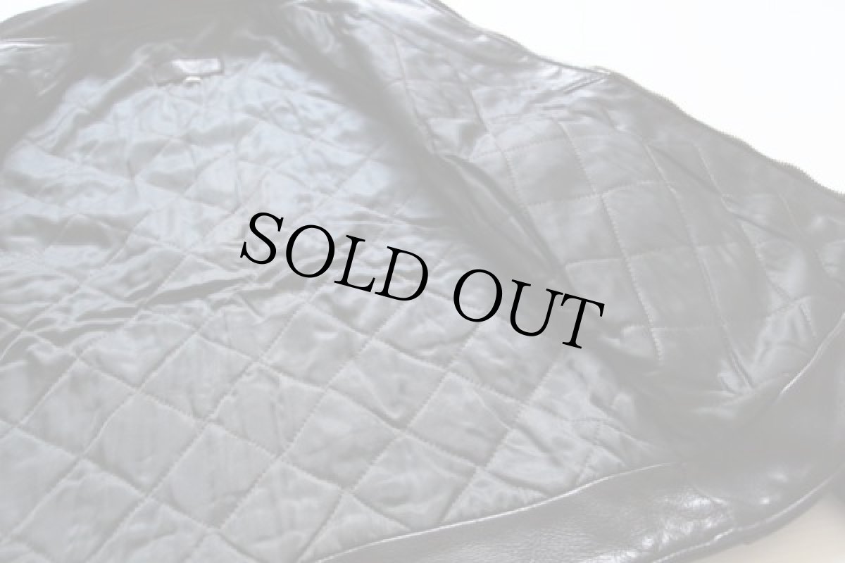 画像5: ビンテージ W.B.PLACE&Co ディアスキン レザージャケット 44 (5)