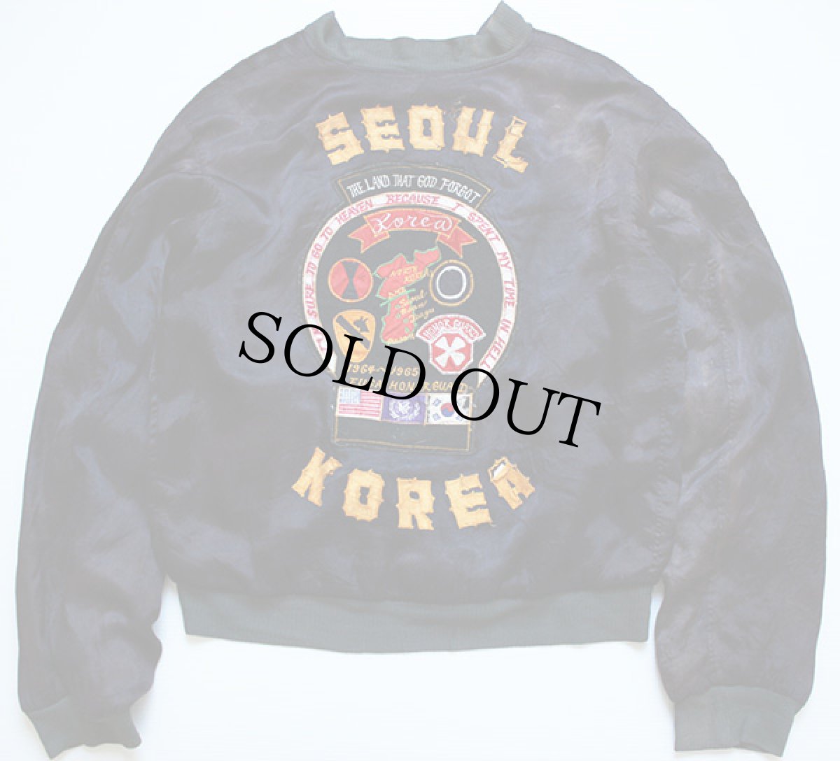 画像2: 60s KOREA スーベニアジャケット ボロ (2)