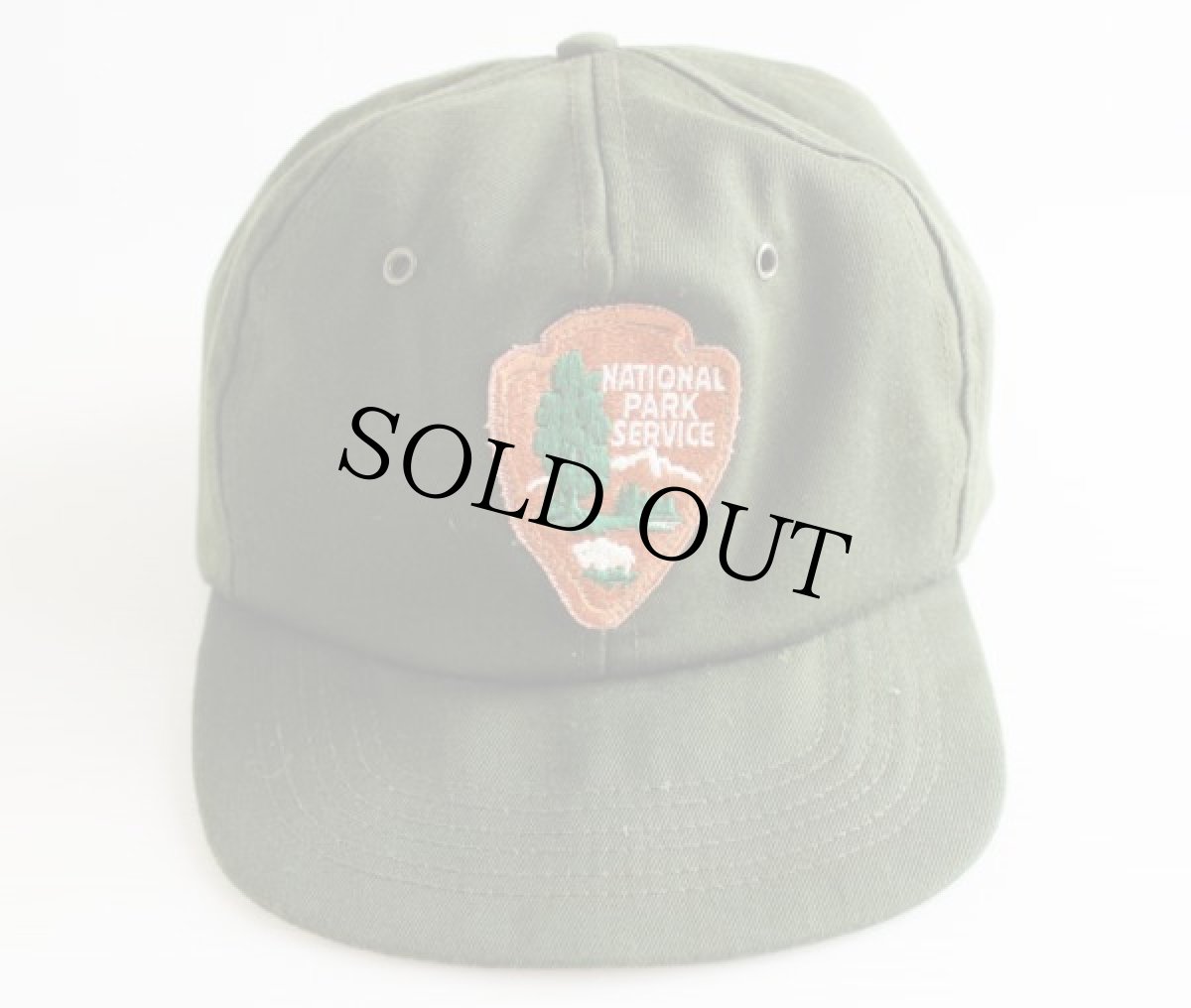 画像2: 80s R&R NATIONAL PARK SERVICE キャップ 緑★国立公園 (2)