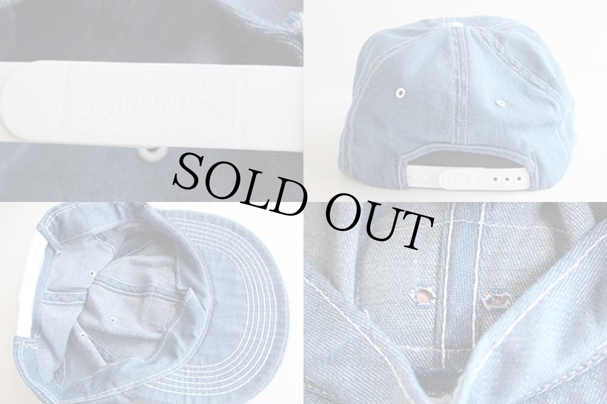 画像3: 80s Master Mixパッチ付き シャンブレーキャップ (3)