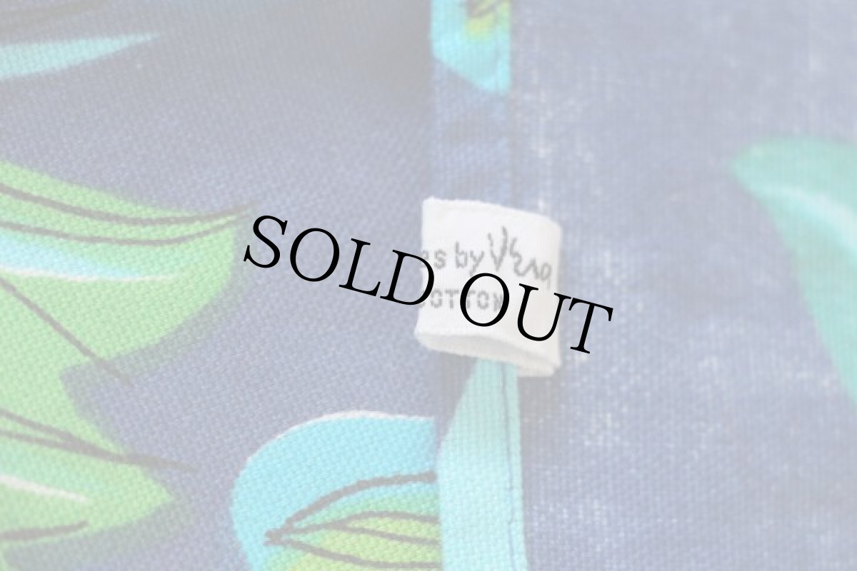 画像2: 70s vera 花柄 テーブルクロス (2)