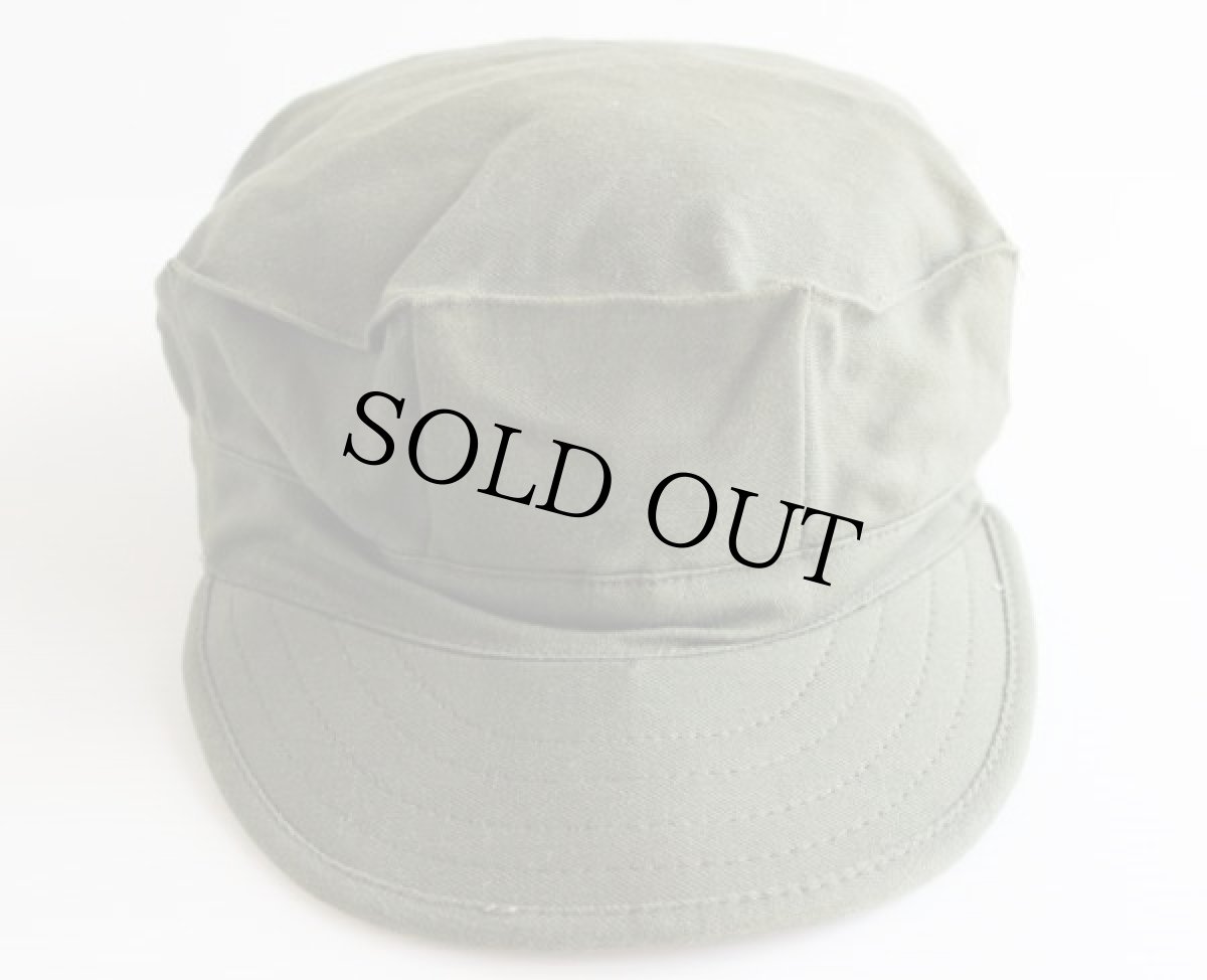 画像2: 90s 米軍 コットン ユーティリティキャップ M (2)