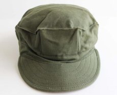 画像2: 90s 米軍 コットン ユーティリティキャップ M (2)