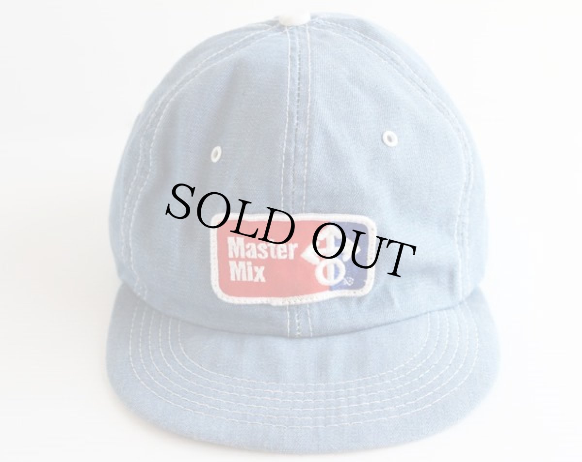 画像2: 80s Master Mixパッチ付き シャンブレーキャップ (2)