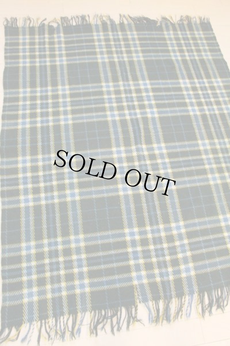 画像2: 30s PENDLETONペンドルトン チェック ウール ブランケット (2)