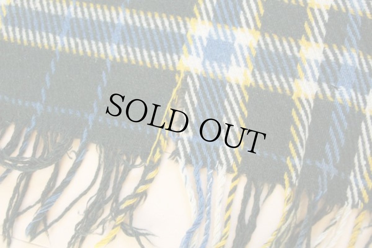 画像5: 30s PENDLETONペンドルトン チェック ウール ブランケット (5)