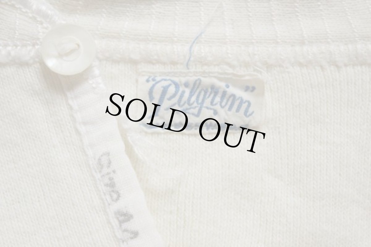 画像5: 30s Pilgrimピルグリム ヘンリーネック アンダーシャツ (5)