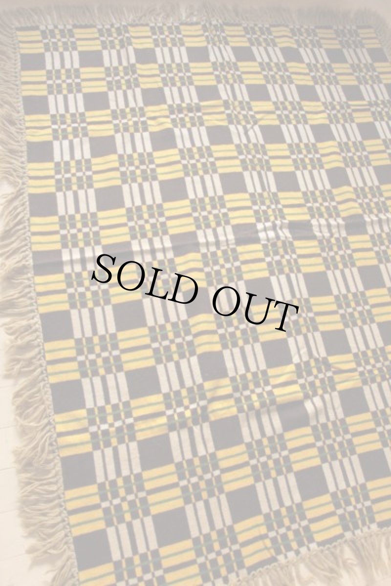 画像2: 30s チェック キャンプ ブランケット (2)