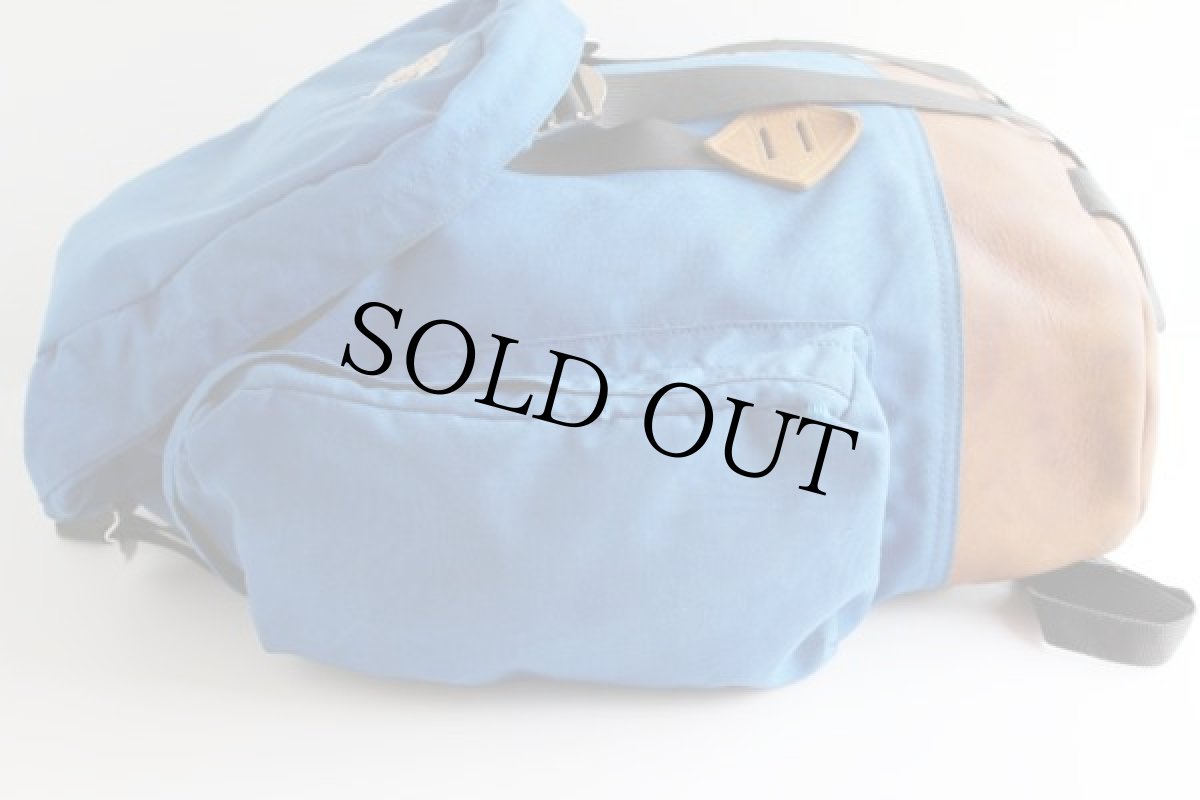 画像5: 70s WILDERNESS EXPERIENCE ボトムレザー バックパック 青 (5)