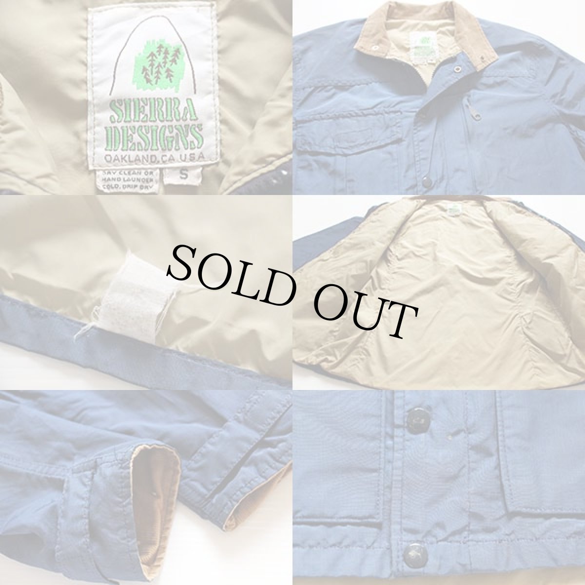 画像3: 70s SIERRA DESIGNSシエラデザイン パナミントジャケット 紺 S (3)