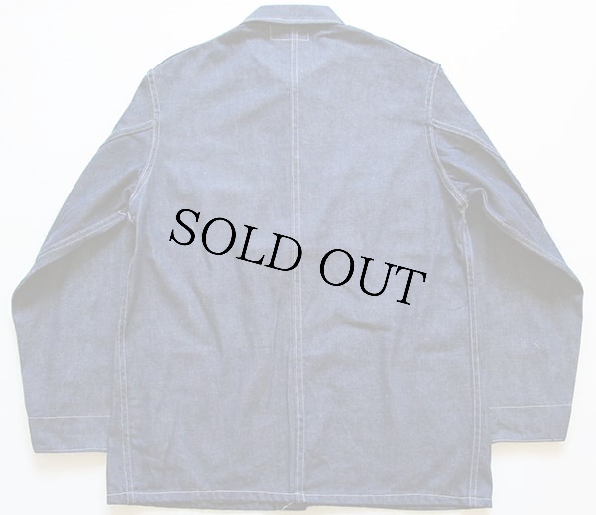 画像2: 60s UNIVERSAL OVERALL デニム カバーオール 42 (2)