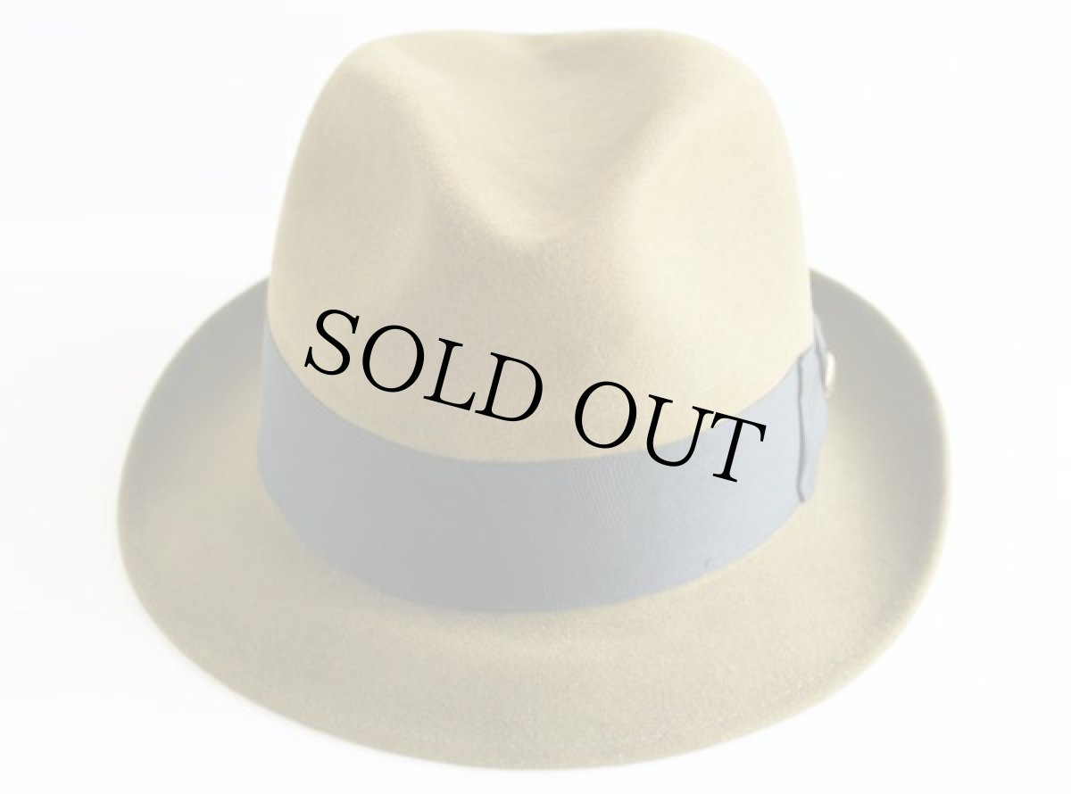 画像2: ビンテージ Foreman&Clarkフェルトフェドラハット58cm (2)