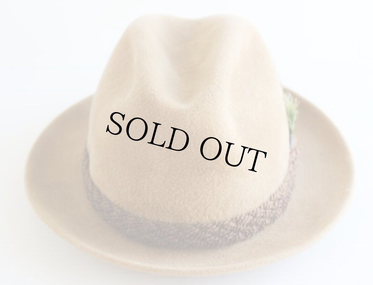 画像2: ビンテージ STETSONステットソン フェドラハット 6 7/8 (2)