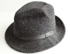 画像1: USA製 NEW YORK HAT ウールハット 黒 M (1)