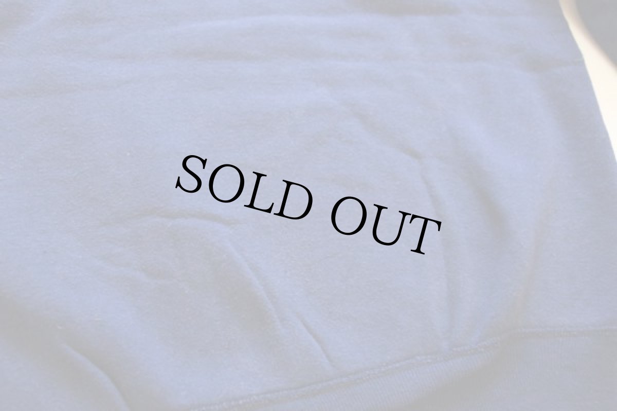 画像6: 50s USA製 RUSSELLラッセル 無地 前V コットン スウェット 紺 M (6)