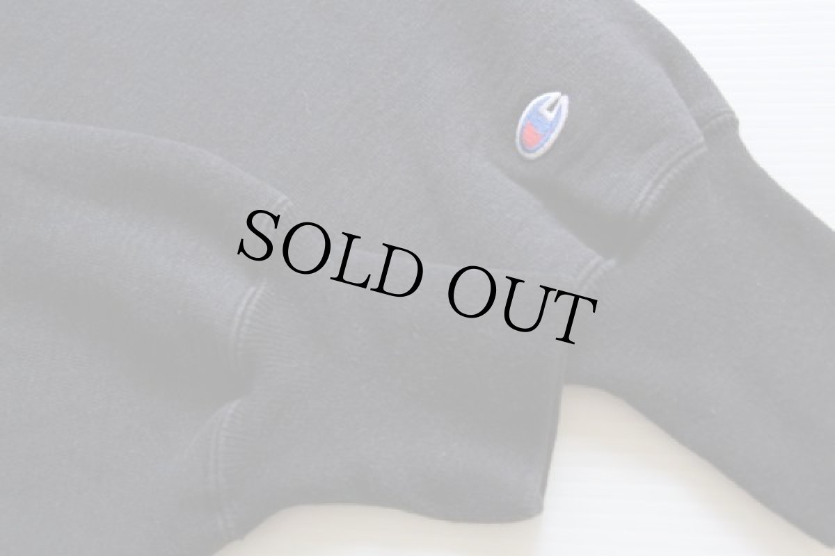 画像5: 90s メキシコ製 Championチャンピオン 三段中抜き リバースウィーブ スウェット 黒 L (5)