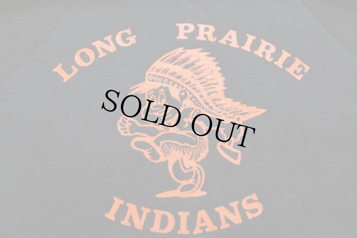 画像3: デッドストック★80s USA製 BASSETT-WALKER インディアン スウェットパーカー 黒 XL (3)