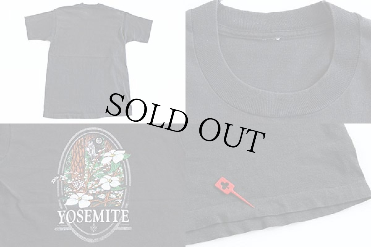 画像3: 90s YOSEMITE コットンTシャツ 黒★ヨセミテ国立公園 (3)