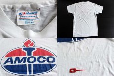 画像3: 80s USA製 Hanes AMOCO Tシャツ 白 M (3)