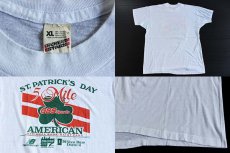 画像3: 80s USA製 ST.PATRICK'S DAY クローバー Tシャツ 白 XL (3)