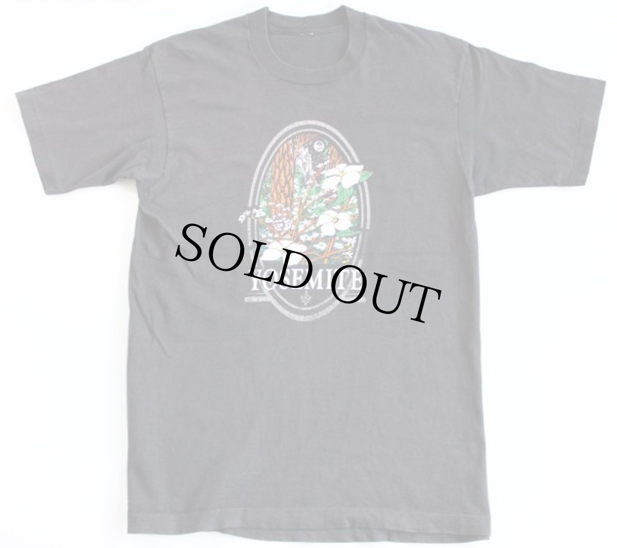 画像2: 90s YOSEMITE コットンTシャツ 黒★ヨセミテ国立公園 (2)