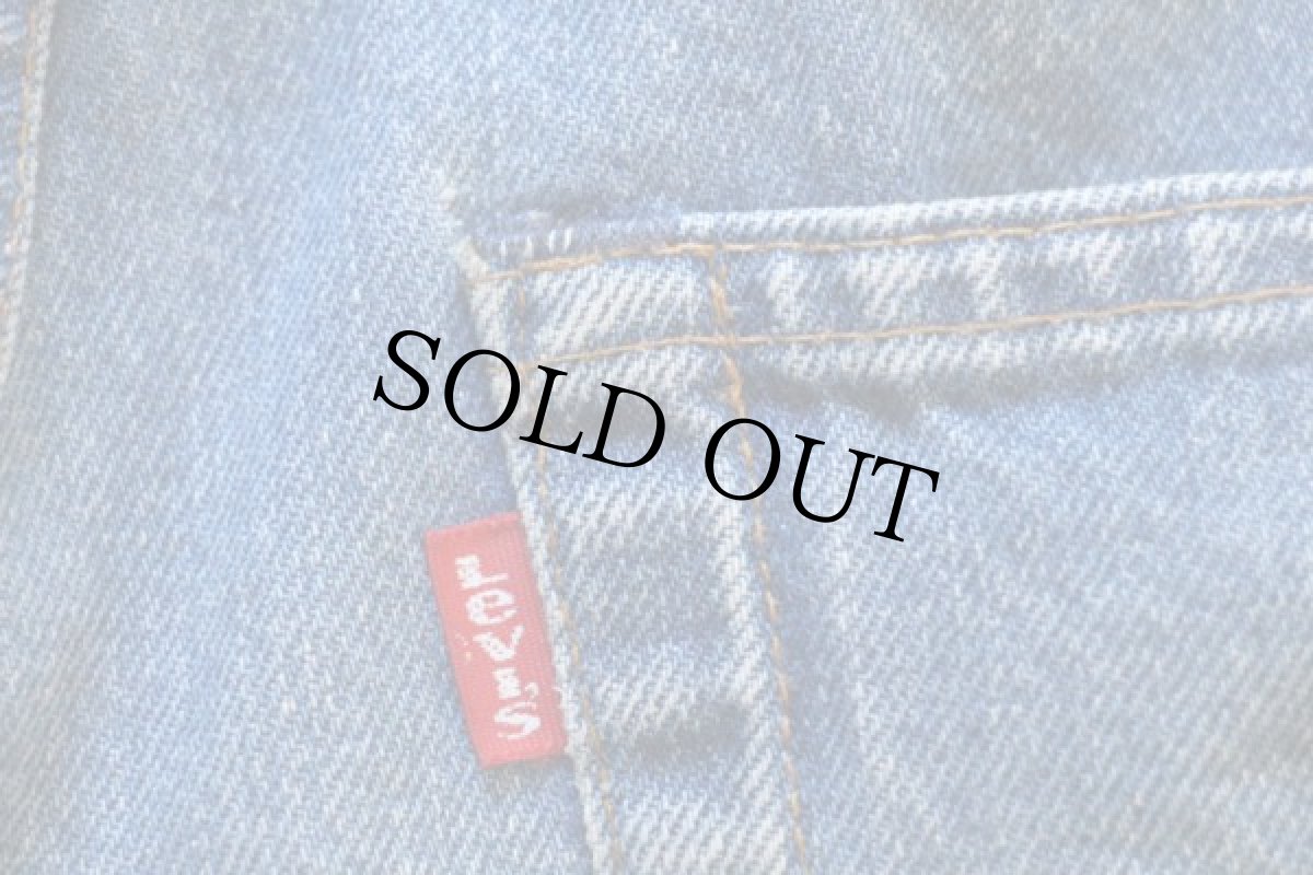 画像4: 80s USA製 Levi'sリーバイス 501 赤耳 デニムパンツ w35 L33 (4)