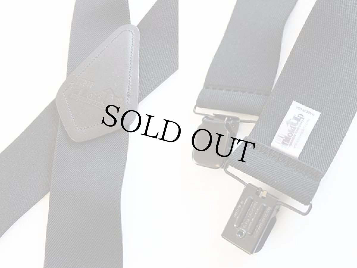 画像3: USA製 Hold Up Suspender クリップ式 サスペンダー 黒★459 (3)